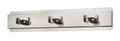 373-KR-MH-24 Mop Hanger with 3 Spring Action Grips, Stainless Steel Wall Mount Broom Holder, 23 Inch Long x 4-1/2 Inch High, Commercial Floor Mop Sink Accessory, Silver, 1 Pack