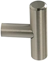#3489-1-3/4 in. (45mm) CKP Brand T Knob, Brushed Nickel - 25 Pack