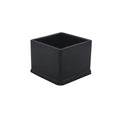Non Slip Thick Rubber Leg Tips Floor Protectors Square Chair Leg Caps 20pcs (20 Count)