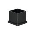 Flexible PVC Patio Chair Table Leg Tips Caps Square Furniture Covers 25 x 25 mm (20 Count)