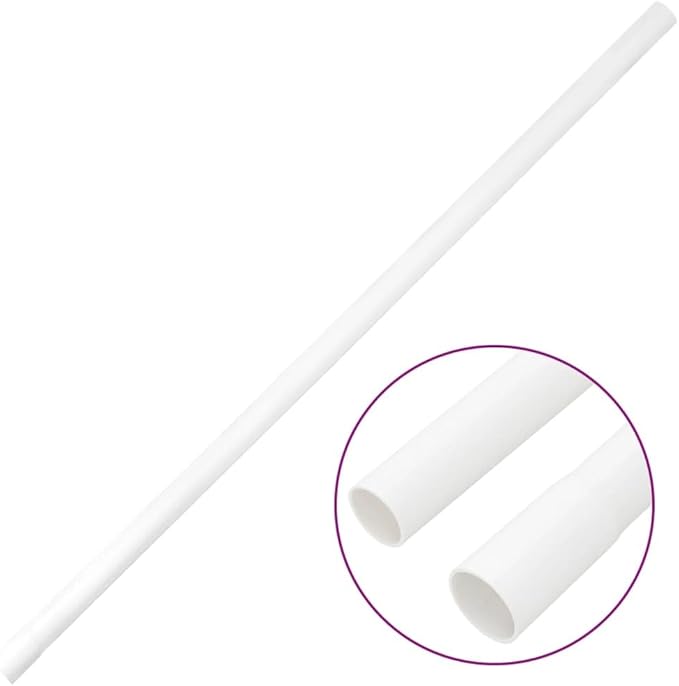 Cable Trunking Raceway Kit, 32.8ft Cord Hider for Wall, 0.79 inch Cord Cover Management System for Office and Home, Paintable PVC Wire Organizer, White