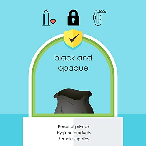 Teivio Small Black Trash Bags 4 Gallon 1000 Count Kitchen Bulk Garbage Bags