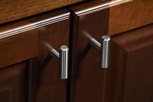 #3489-1-3/4 in. (45mm) CKP Brand T Knob, Brushed Nickel - 25 Pack