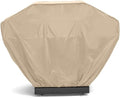 Covermates Grill Cover - Weather Resistant Outdoor Cover, Heavy Duty BBQ Covers for Large Outdoor Kitchen, Classic 12-Guage Vinyl, 53 Inch, Classic Tan