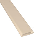 D-Line TV Wall Mount Cord Hider, Hide Mounted TV Cables, Wire Covers, Self Adhesive Cover for Cords, Paintable, Low Profile, Seamless Cable Raceway - 2.36in W x 0.59in H x 15.7in L - Beige