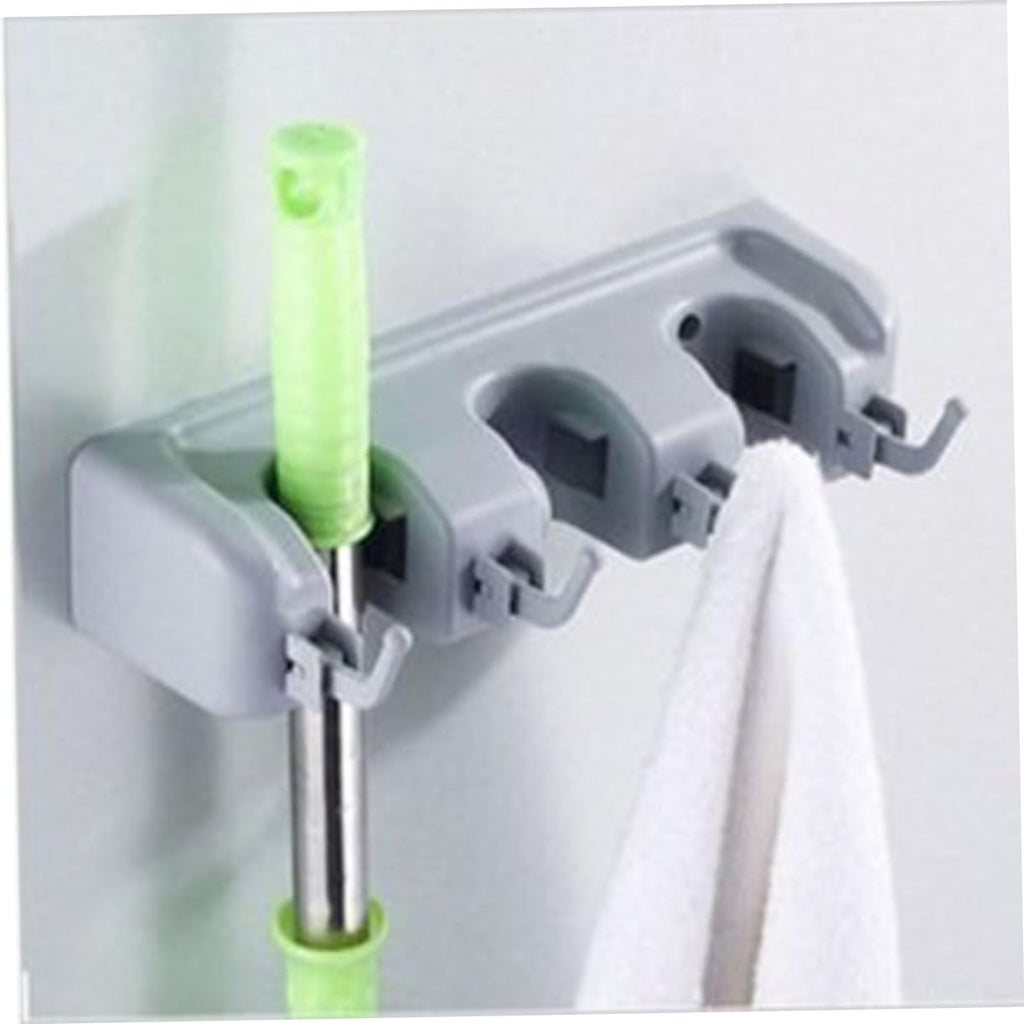 Bathroom Towel Hooks for Hanging Mops Brooms Multi