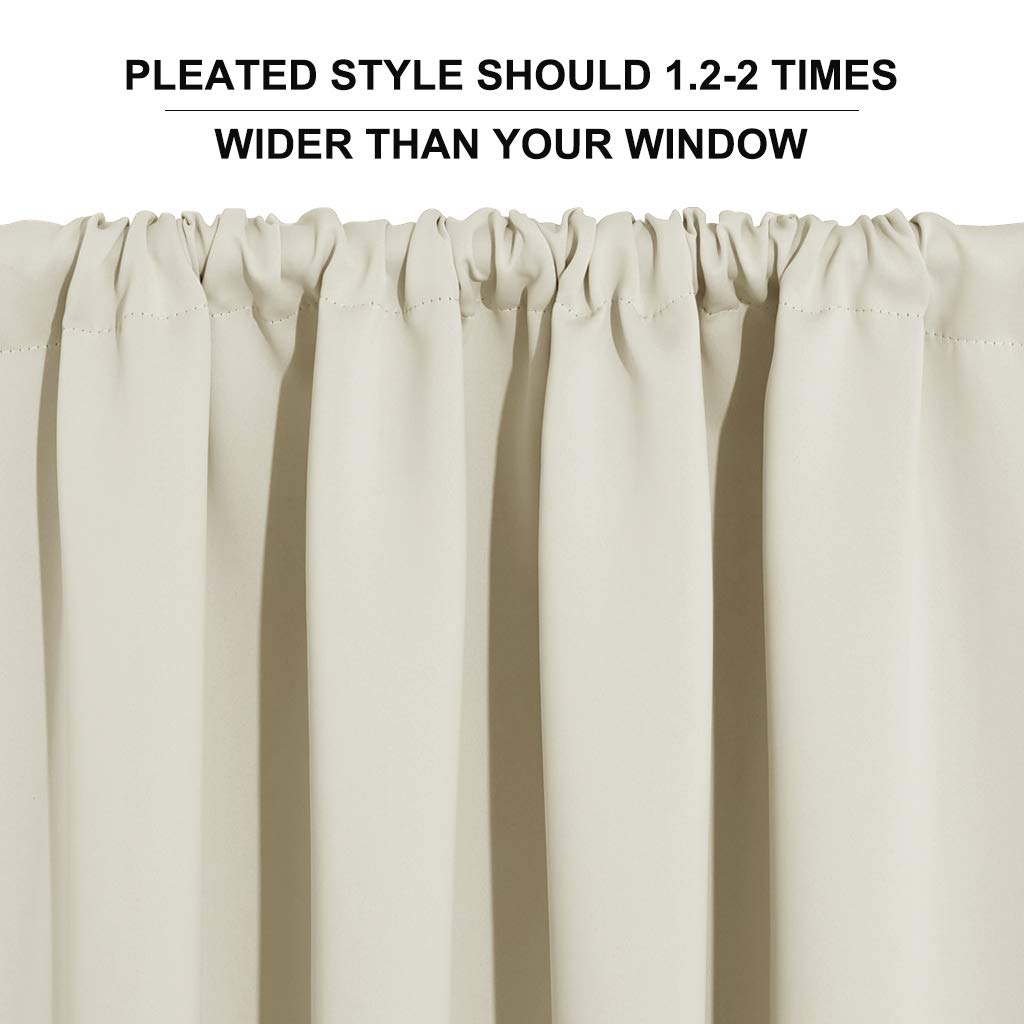 Short Privacy Curtains 30 inch Long for Bathroom Window