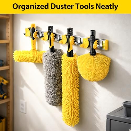 25 Foot High Ceiling Duster Kits with 4.5-18ft Heavy Duty Extension Pole