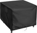Outdoor Table Cover Square 38 inch Patio Table Cover Waterproof Patio Furniture Covers Rectangular for Outside Small Table and Chair Sets, Fire Pit, Coffee Table, Ottoman-38"L x 38"W x 28"H
