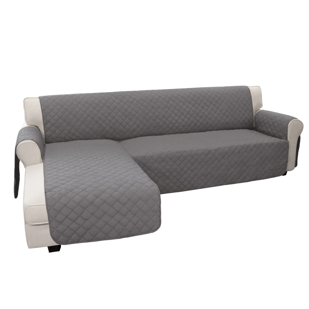 Reversible L Shape Sectional Couch Cover