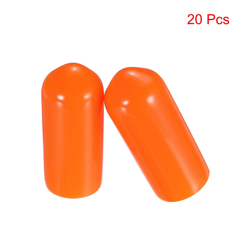 20pcs Rubber End Caps 6mm