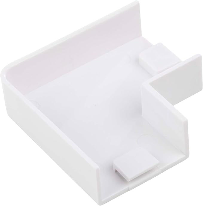 Simple Cord Organizer, 150in Cable Management Under Desk - Easy to Install Screws or Adhesive Mount Cord Covers for Wires on Wall, Desk and Home Office, Wall Cable Organizer (White)