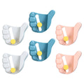 6pcs Wall Mounted Mop Holder Broom Clips Set Seamless Non