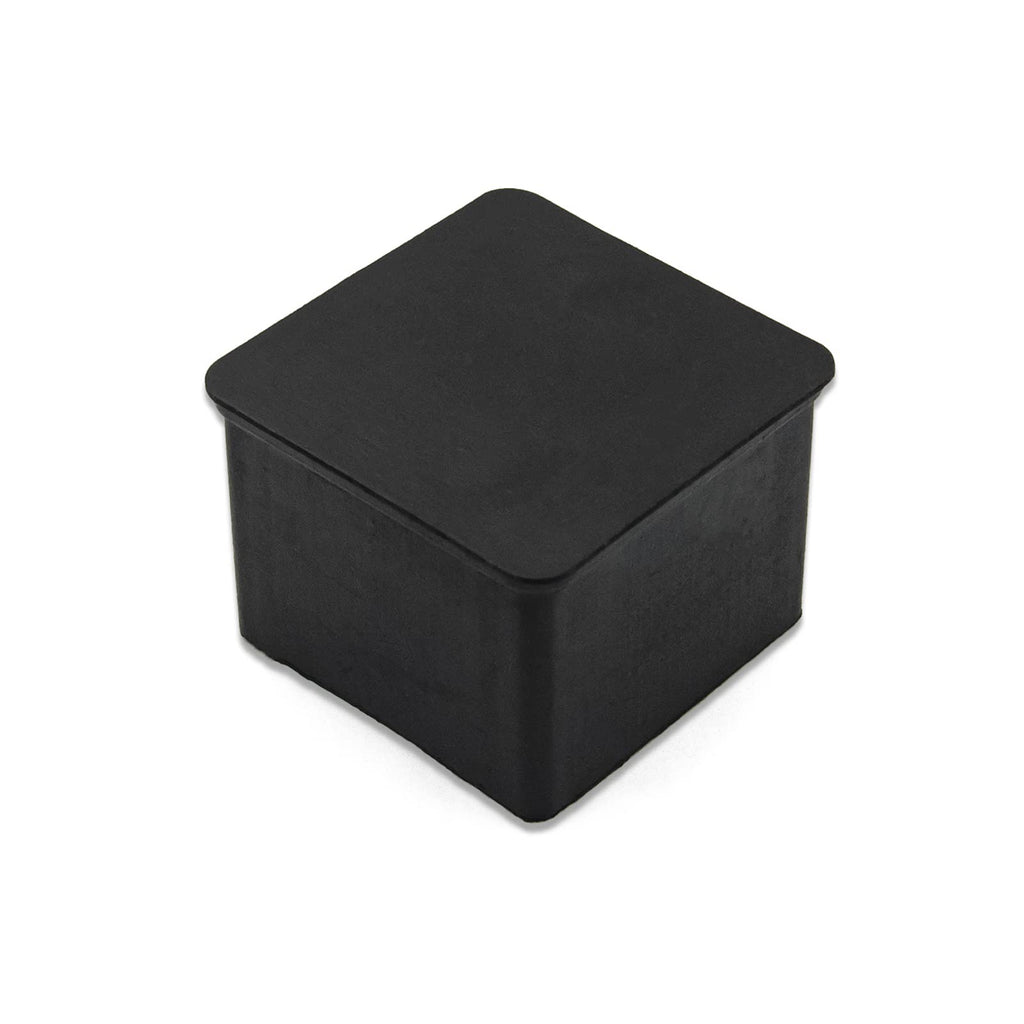 Non Slip Thick Rubber Leg Tips Floor Protectors Square Chair Leg Caps 20pcs (20 Count)