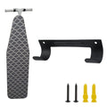 Ironing Board Hanger Wall Mount Ironing Board Holder Organizer Wall Rack for Laundry Rooms Storage Rack Hanging Shelf Hanger