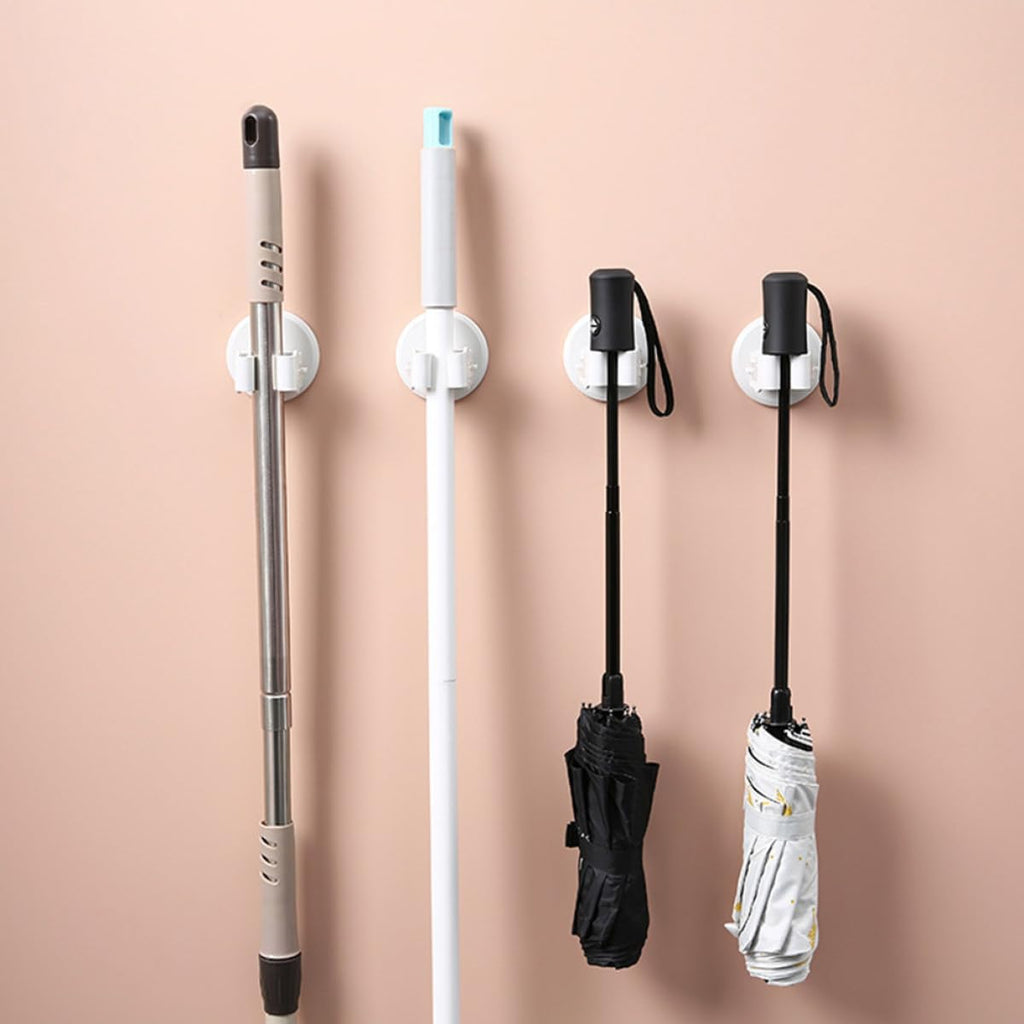 3pcs Wall mounted Mop Broom Holder Set with Anti