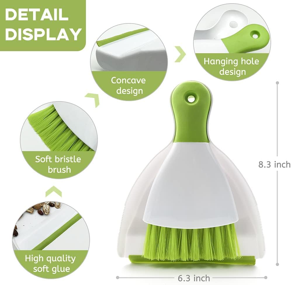 Small Hand Dust Pan and Brush