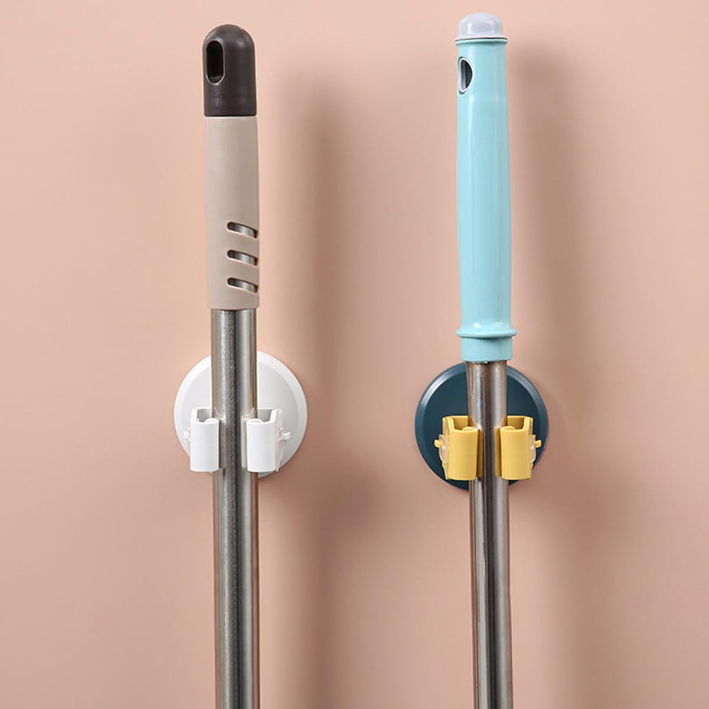 3pcs Suction Cup Mop and Broom Holder Clamps