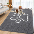 Smiry Dog Door Mat for Muddy Paws, Absorbent Non Slip Dirt Trapper, 70x32