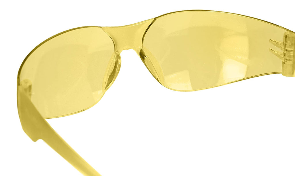 Yellow Safety Glasses (12 Count)