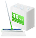 40 Count XL Wet Pads Refills Compatible with Swiffer XL Mop