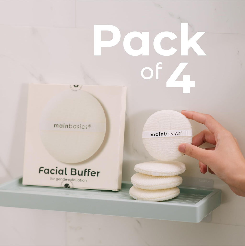 Face Scrubber Exfoliator Pads 4 (4 Count)