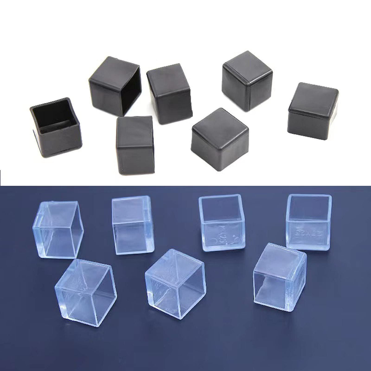 10 Pcs Black Square Anti (10 Count)