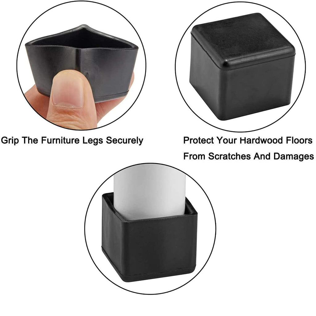 10 Pcs Black Square Anti (10 Count)