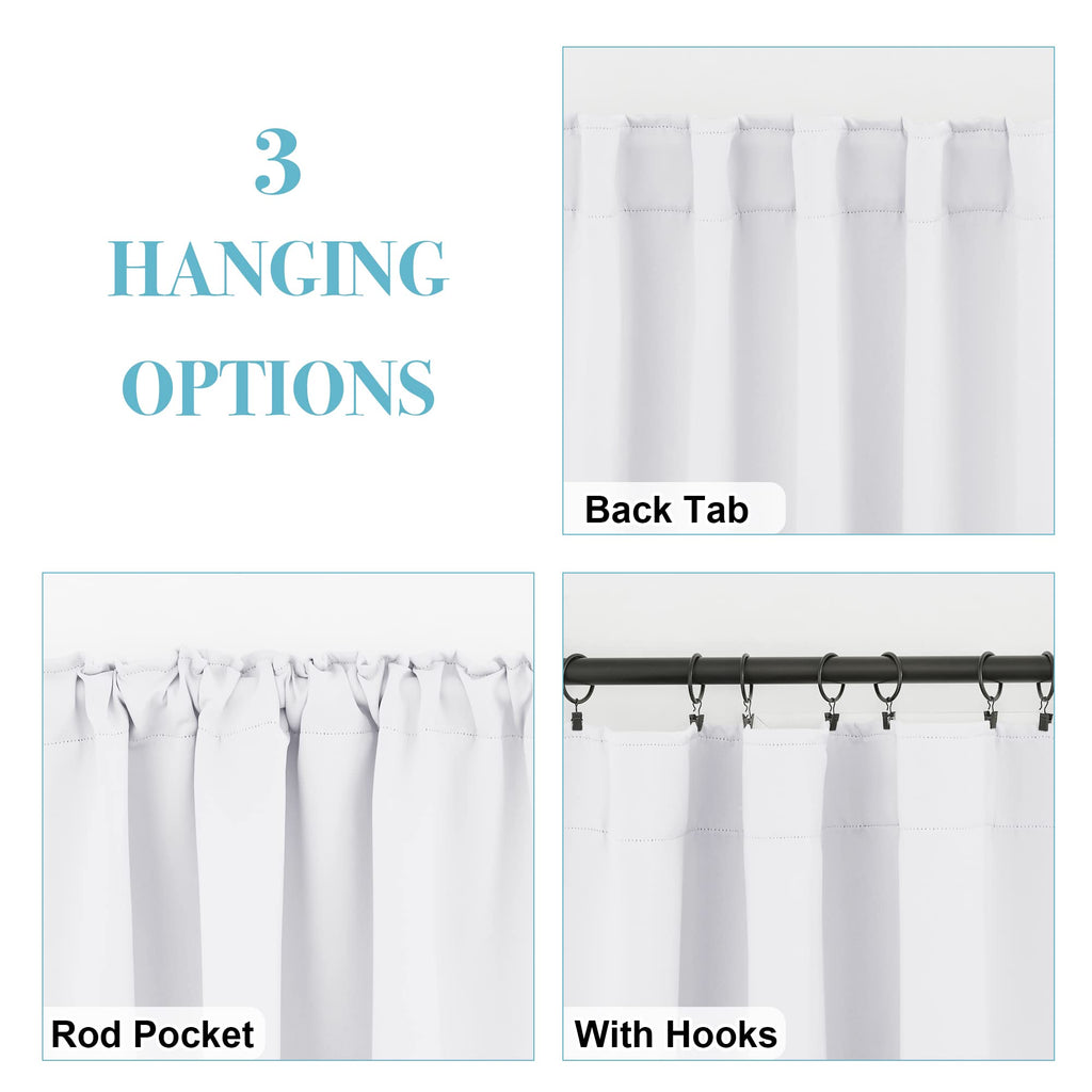 Small Window Curtains (2 Count)