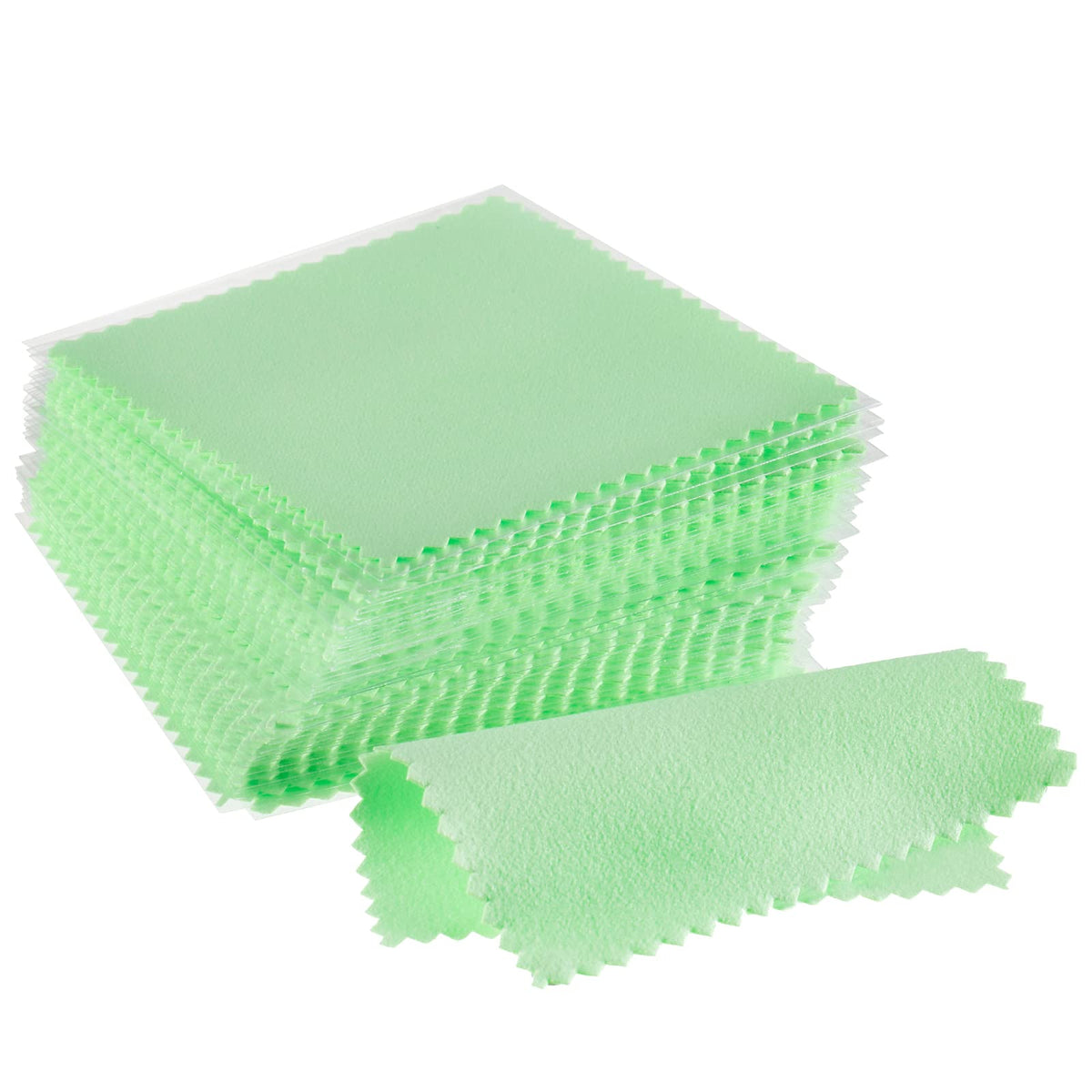 100pcs Jewelry Cleaning Cloth (100 Count)