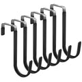 Over the Door Hooks (6 Count)