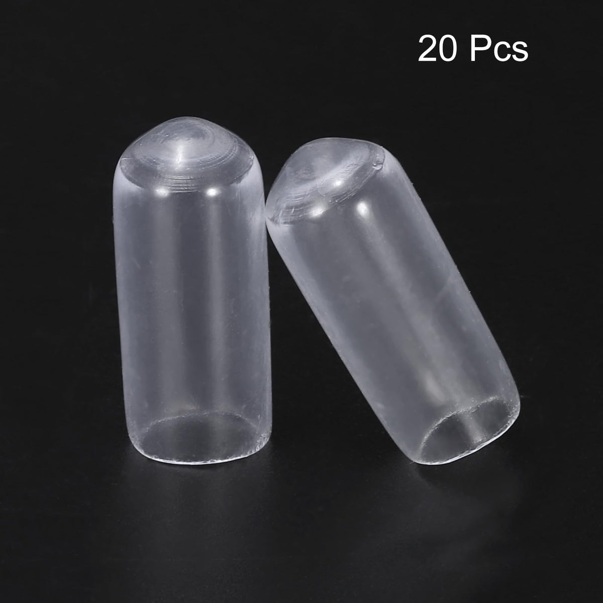 20pcs Rubber End Caps 6mm