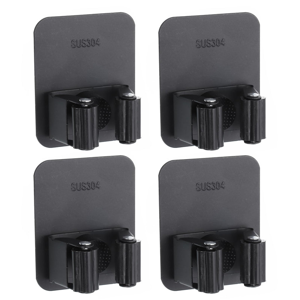 4pcs Mop Broom Holder Wall Mount