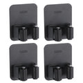 4pcs Mop Broom Holder Wall Mount
