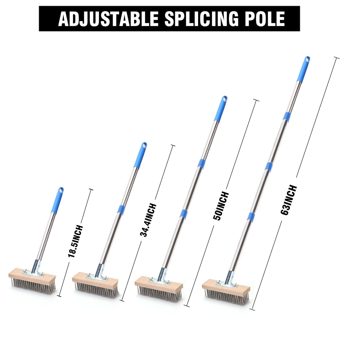 Wire Scrub Brush 2PCS