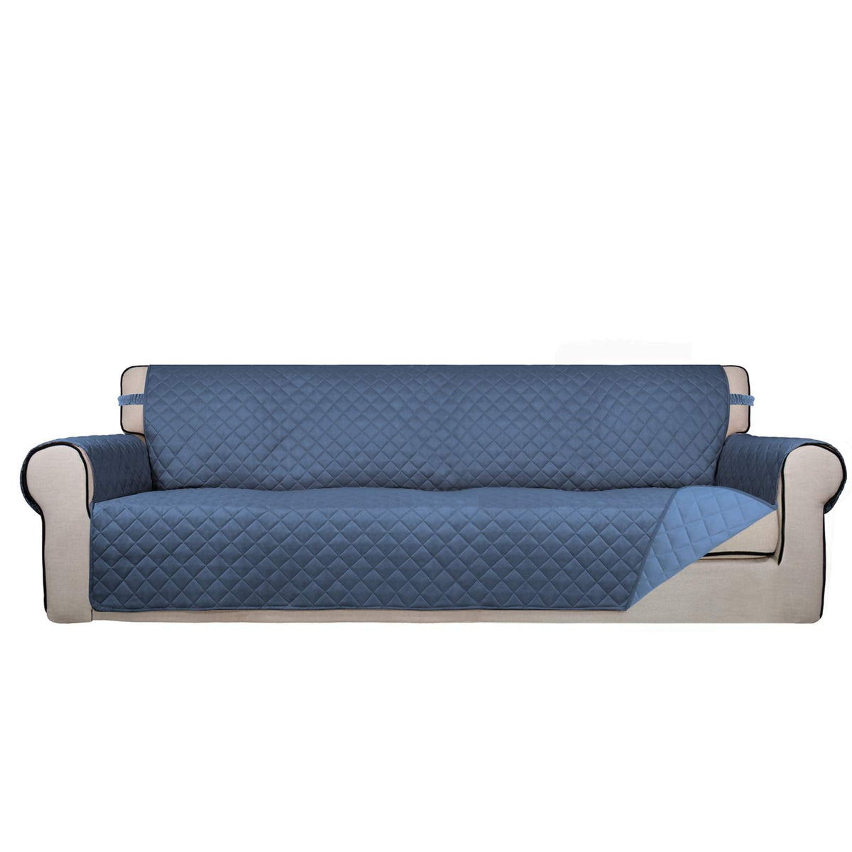Reversible Quilted Couch Covers for Dogs Sofa Cover 4 Seater 88"