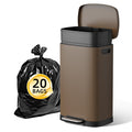 13 Gallon Kitchen Trash Can with Lid