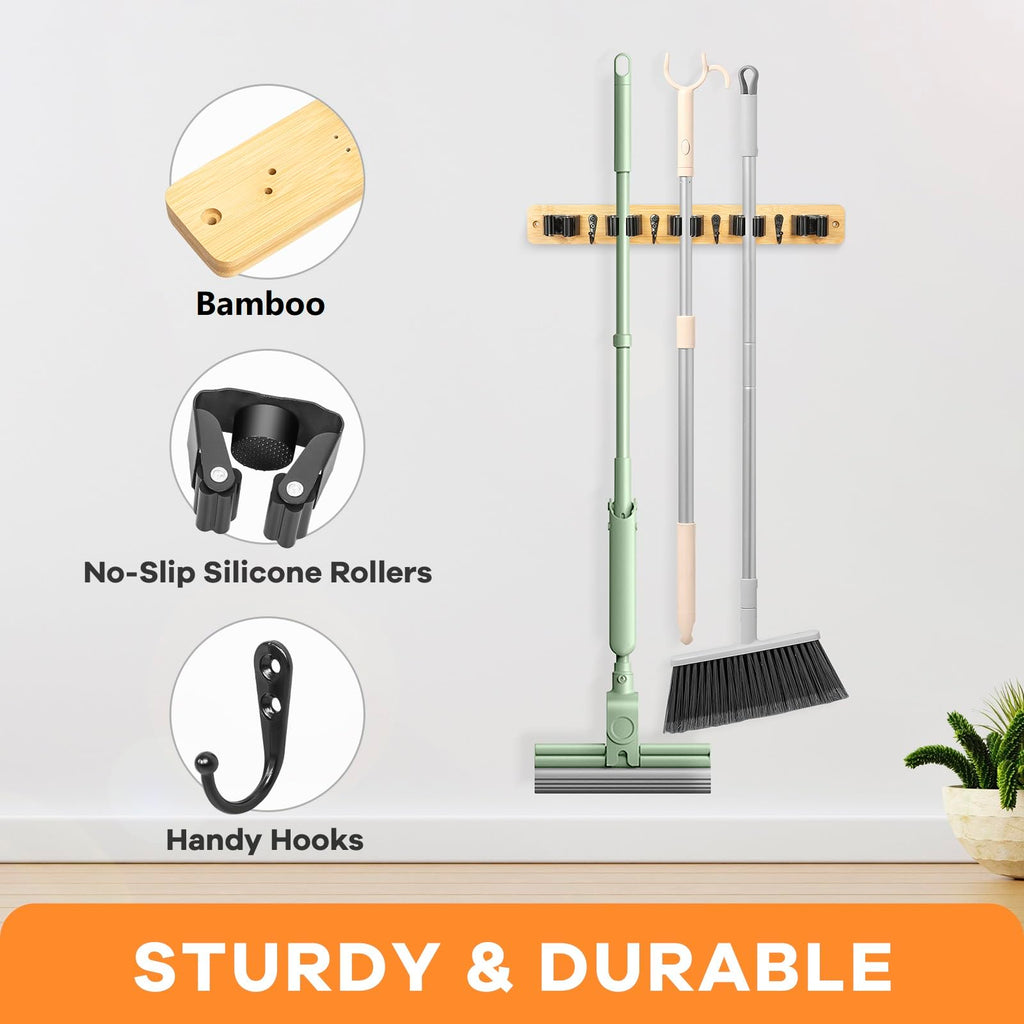 Broom Holder Wall Mount