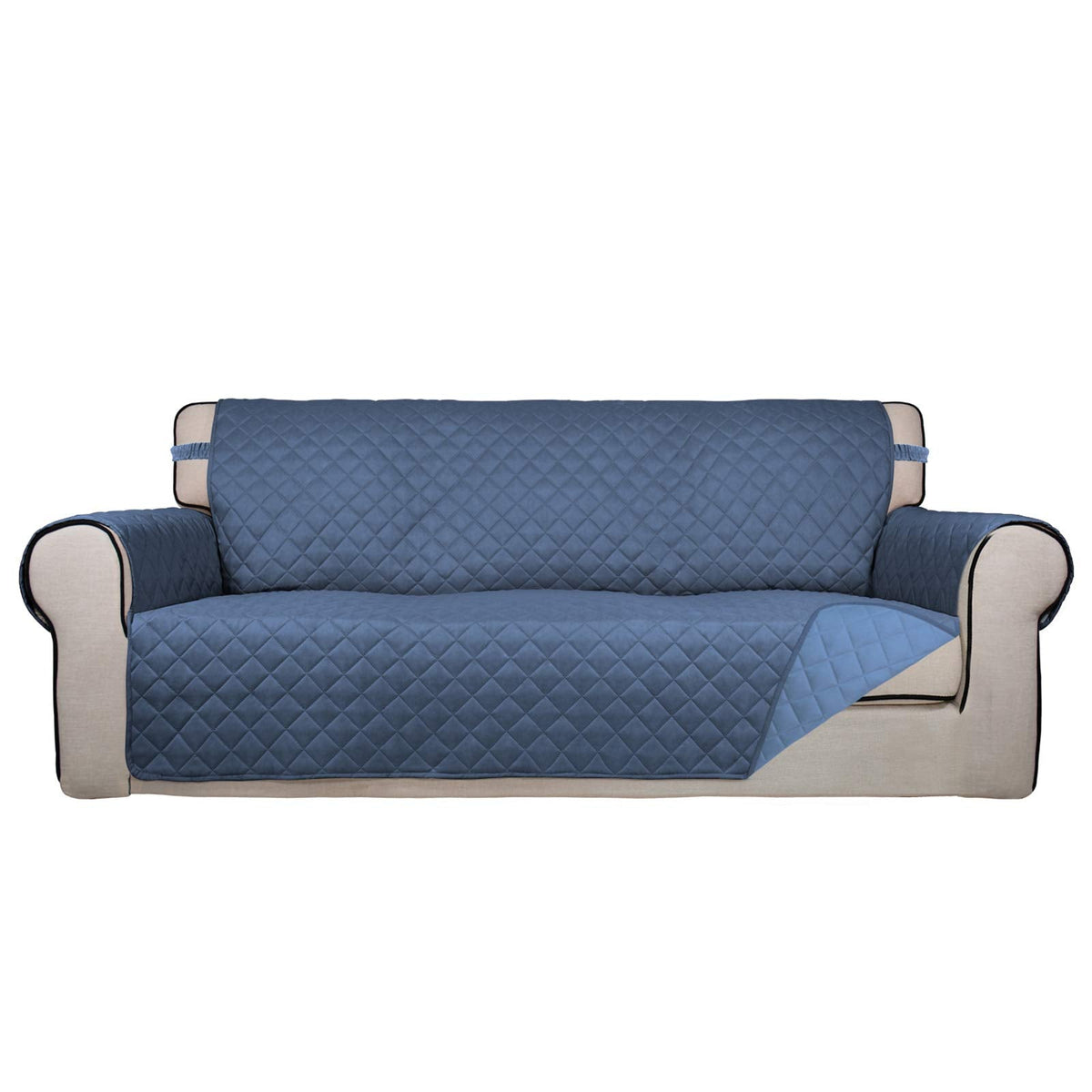 Reversible Quilted Sofa Cover