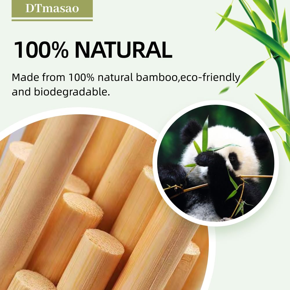 10 PCS Dowel Rods Wood Sticks Wooden Dowel Rods (10 Count)