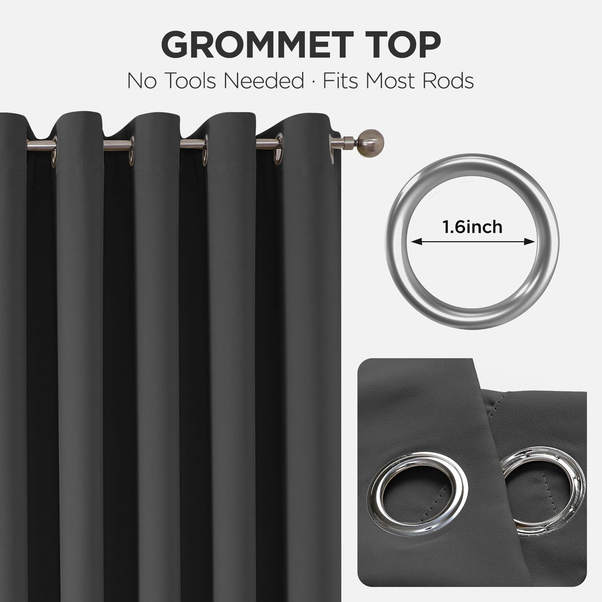 Blackout Patio Sliding Door Curtains