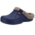 Fur Lined Clogs for Women & Men Fuzzy Slippers with Memory Foam