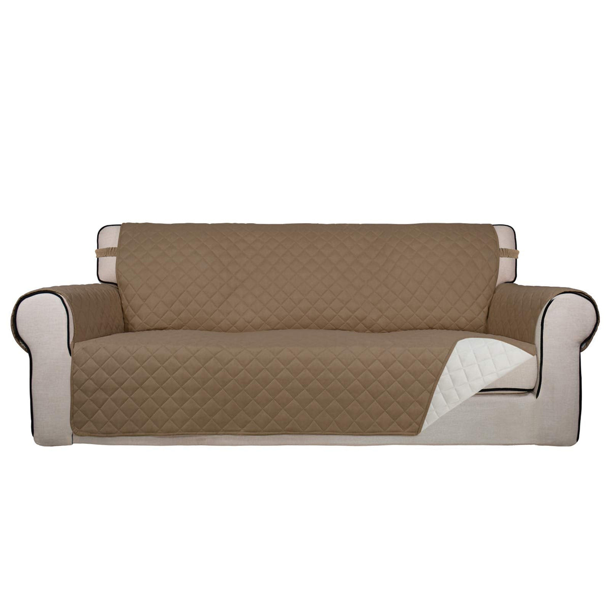 Reversible Quilted Sofa Cover