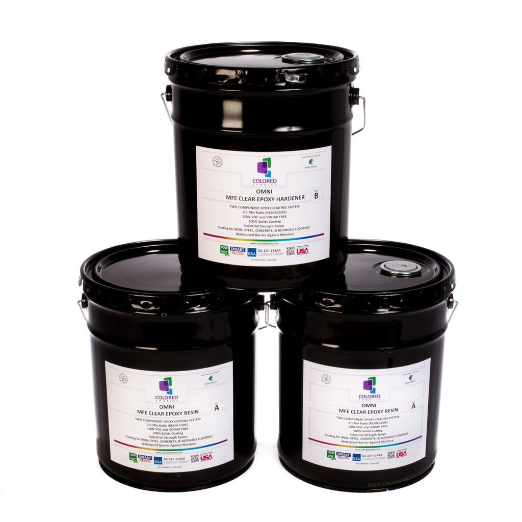 10003 Clear Epoxy Resin Coating Made with Beautiful and Vibrant Pigments (1920 Fl Oz)