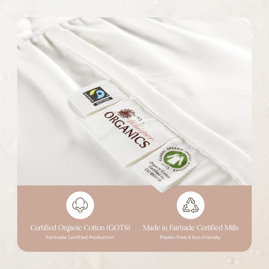 100% Cotton Organic Mattress Pad