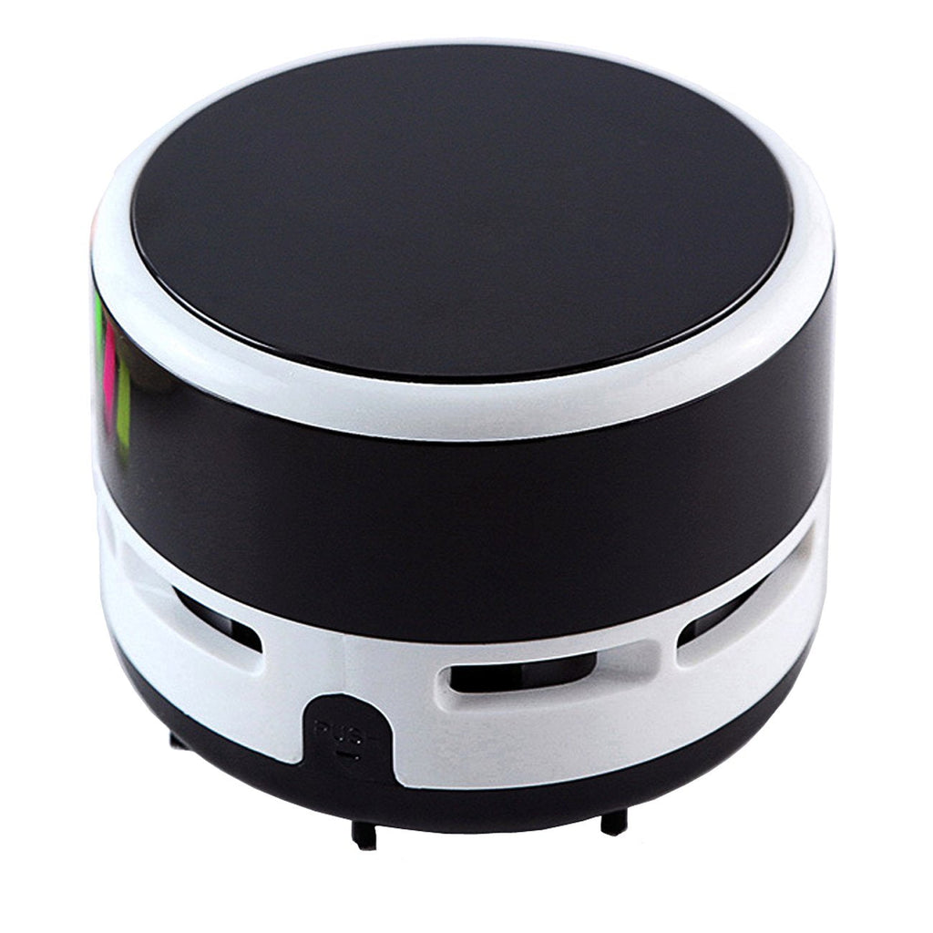 Portable Cordless Mini Desktop Vacuum Desk Dust Cleaner Black