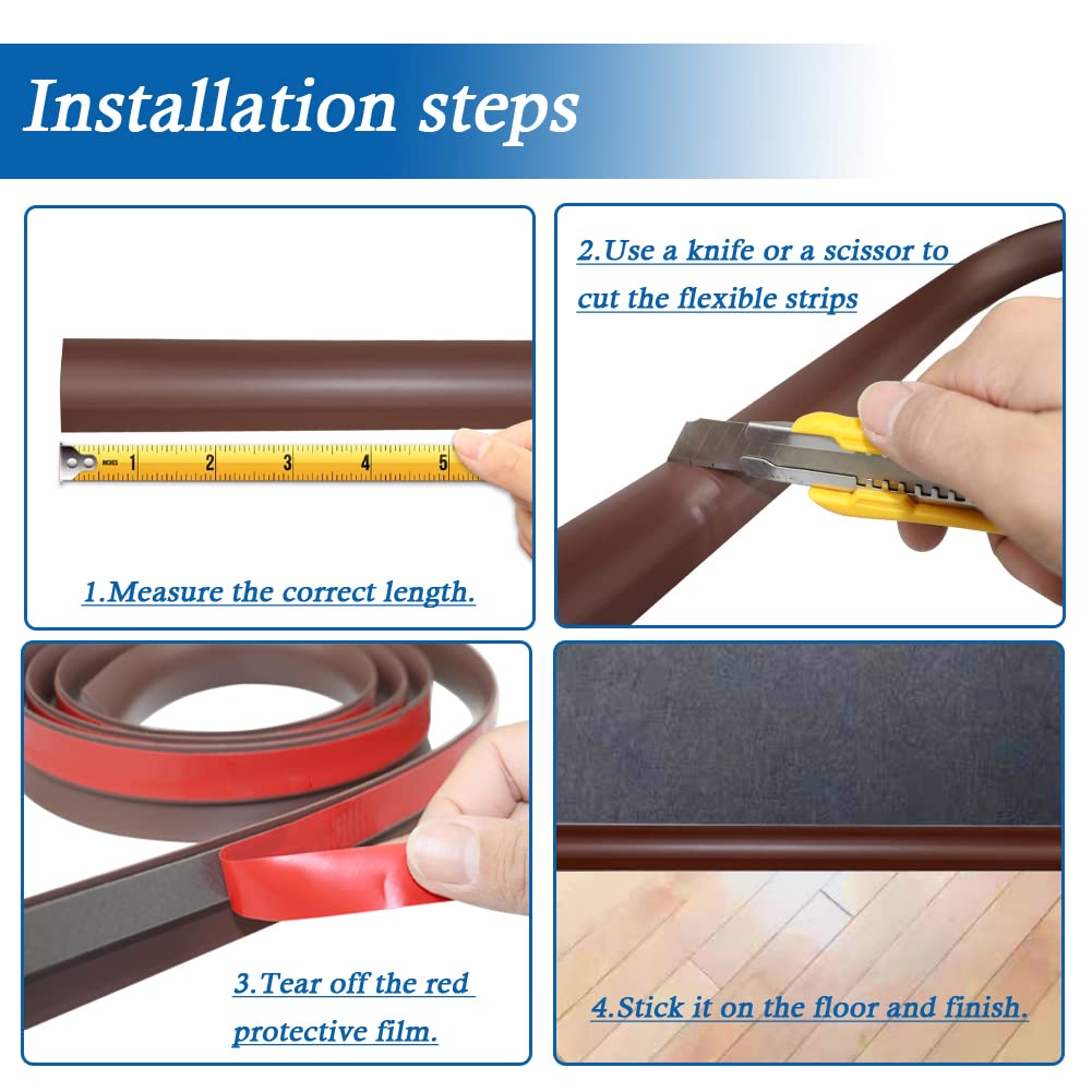 Carpet Transition Strip Self Adhesive Floor Transition Strip