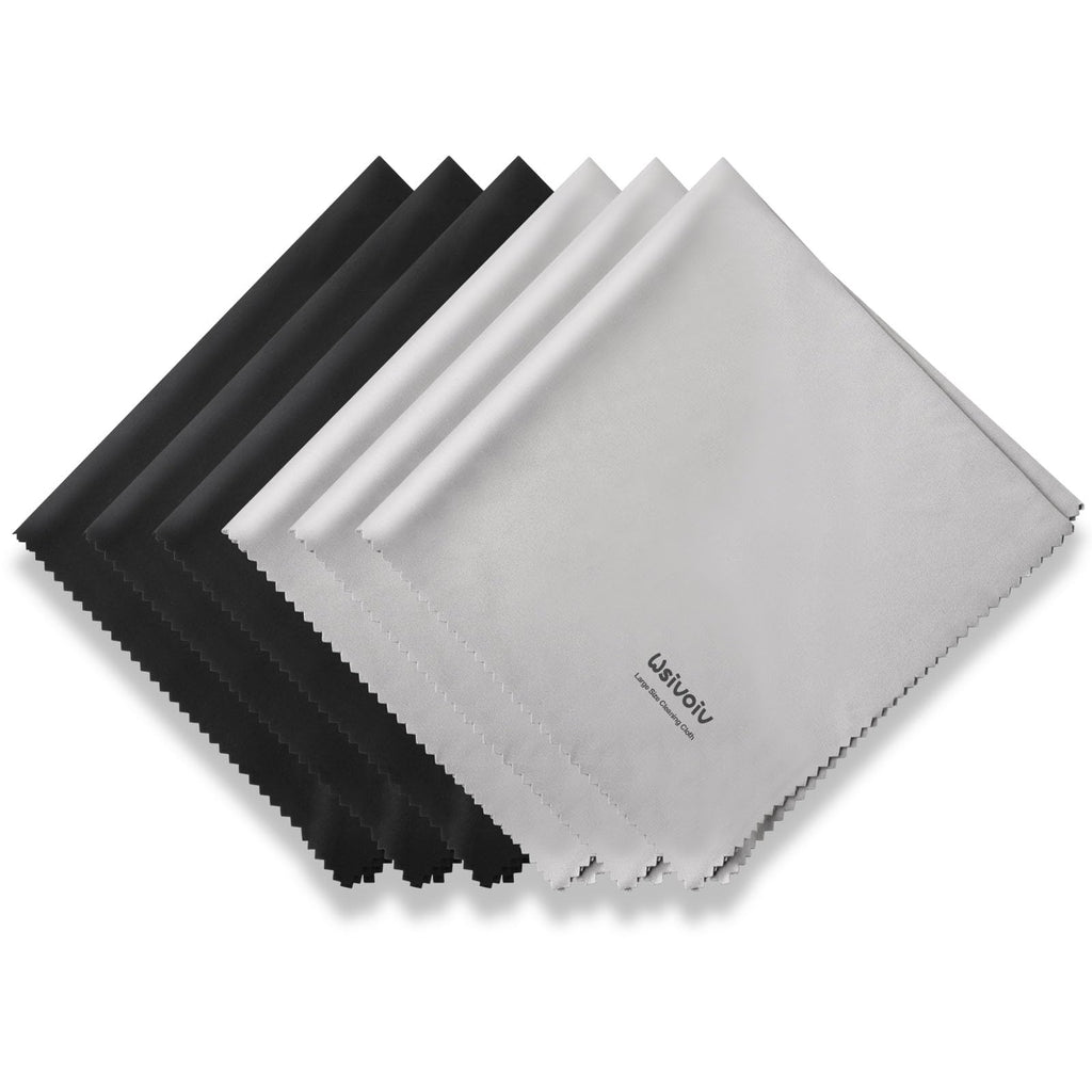 6PCS Large Eyeglass Cleaning Cloths