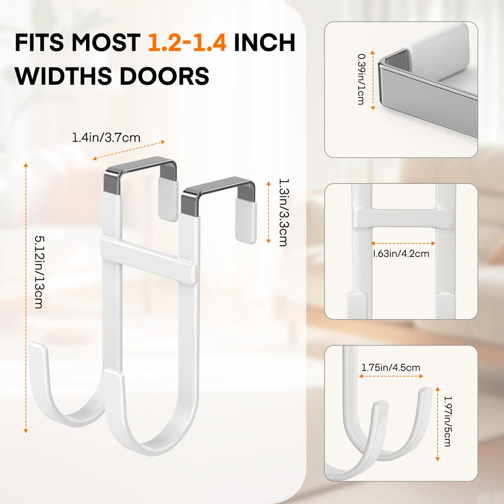 Over the Door Hooks (2 Count)