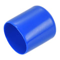 20pcs Rubber End Caps 27mm ID Vinyl Round Tube Bolt Cap Cover Screw Thread Protectors Blue